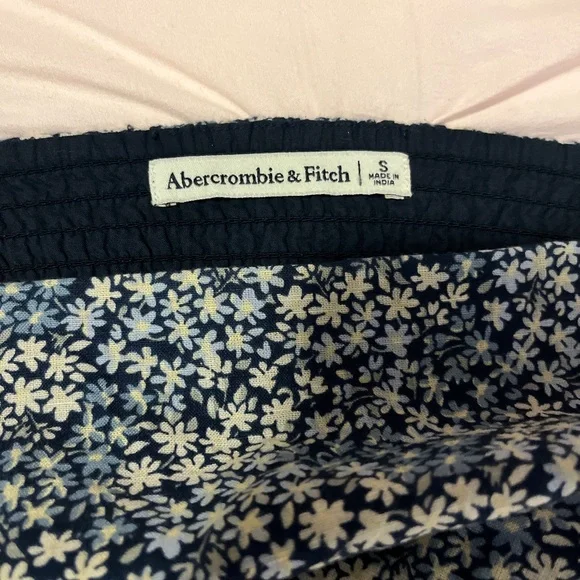 Abercrombie & Fitch Navy Floral Mini Dress - Picture 2 of 2